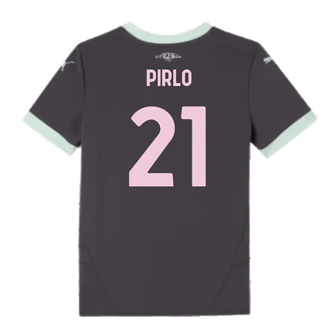 2024-2025 AC Milan Third Shirt (Kids) (Pirlo 21) — Shop Online