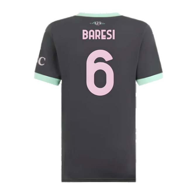 2024-2025 AC Milan Third Shirt (Womens) (Baresi 6) — Shop Now