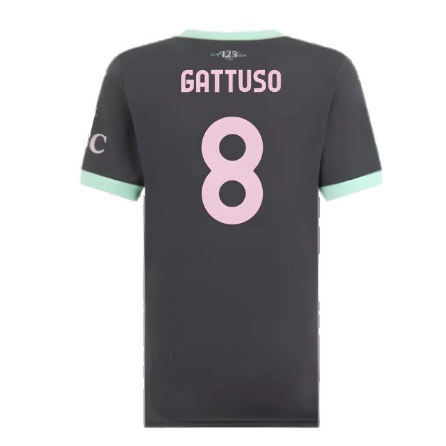 2024-2025 AC Milan Third Shirt (Womens) (Gattuso 8) — Buy Online