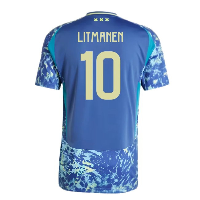 2024-2025 Ajax Away Shirt (Litmanen 10) — Shop Now