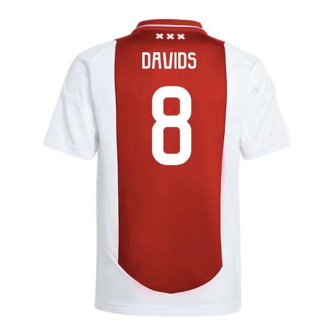 2024-2025 Ajax Home Shirt (Kids) (Davids 8) — Shop Now