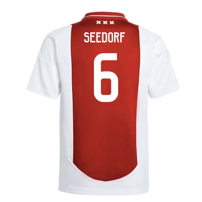 2024-2025 Ajax Home Shirt (Kids) (Seedorf 6) — Shop Now
