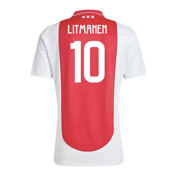 2024-2025 Ajax Home Shirt (Litmanen 10) — Buy Online