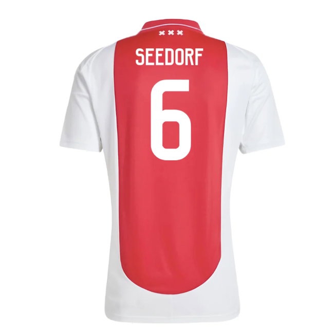 2024-2025 Ajax Home Shirt (Seedorf 6) — Shop Online