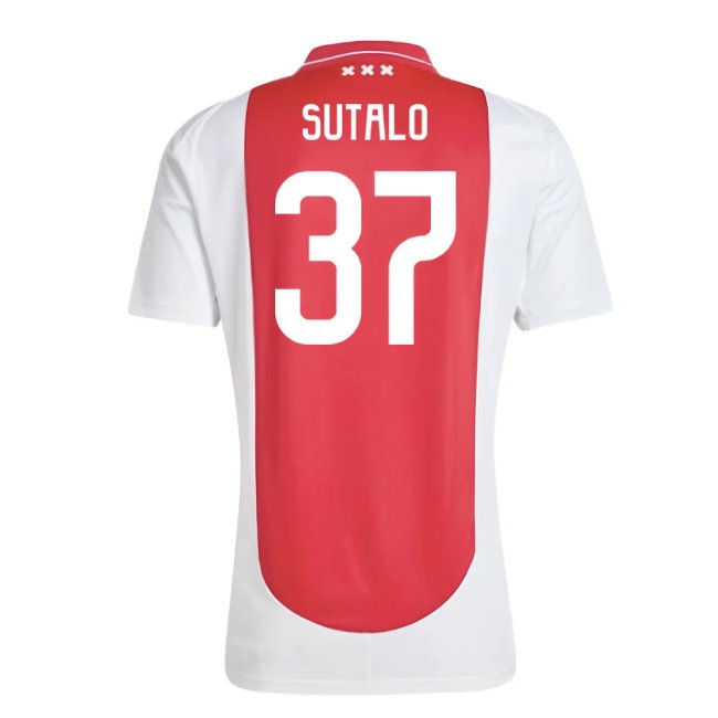 2024-2025 Ajax Home Shirt (Sutalo 37) — Buy Online