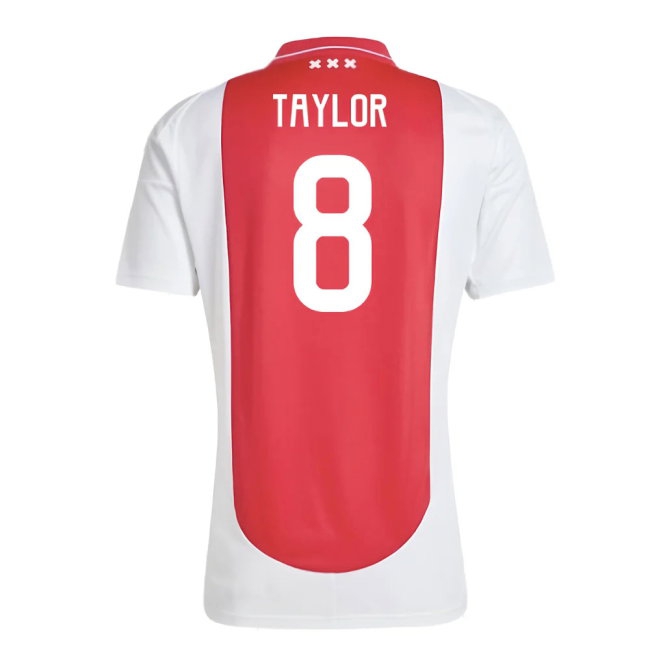 2024-2025 Ajax Home Shirt (Taylor 8) — Shop Now