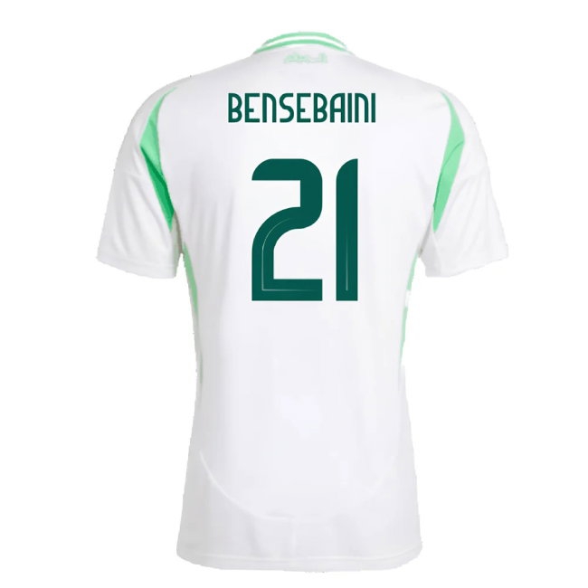 2024-2025 Algeria Home Shirt (Bensebaini 21) — Buy Now