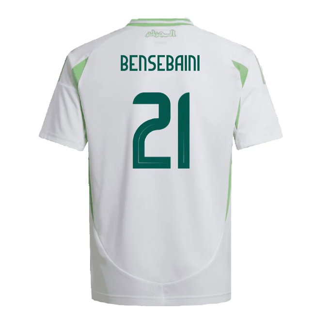 2024-2025 Algeria Home Shirt (Kids) (Bensebaini 21) — Buy Online