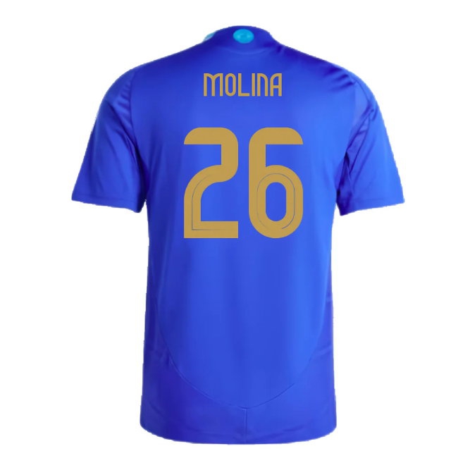 2024-2025 Argentina Player Version Away Shirt (MOLINA 26) — Shop Now
