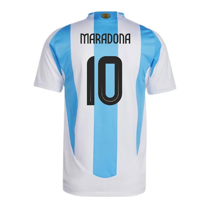 2024-2025 Argentina Player Version Home Shirt (MARADONA 10) — Shop Online