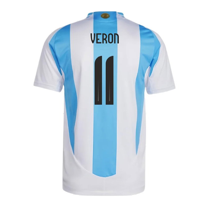 2024-2025 Argentina Player Version Home Shirt (VERON 11) — Shop Online