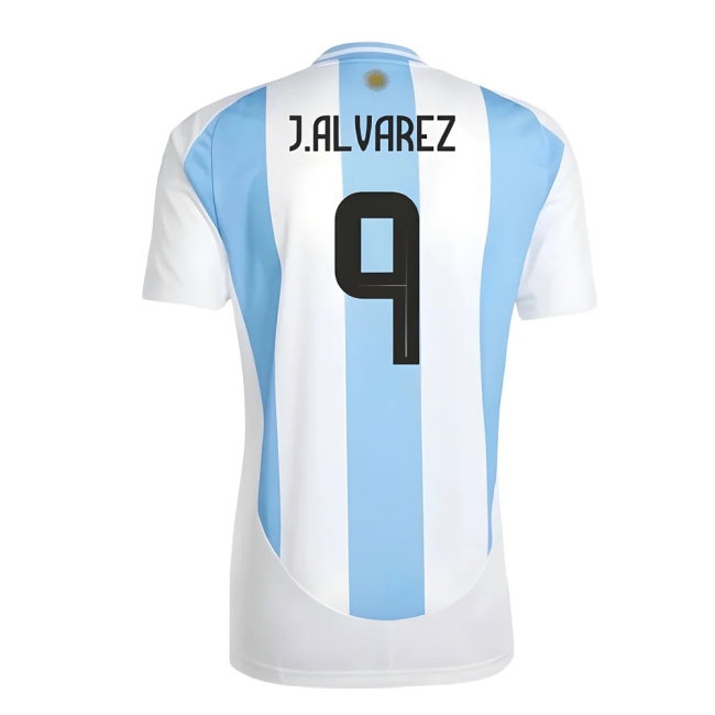 2024-2025 Argentina Home Shirt (J.ALVAREZ 9) — Buy Now