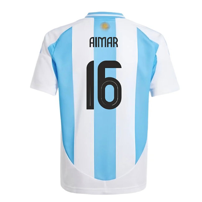 2024-2025 Argentina Home Shirt (Kids) (AIMAR 16) — Shop Now