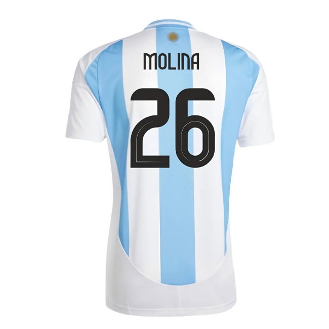 2024-2025 Argentina Home Shirt (MOLINA 26) — Shop Online