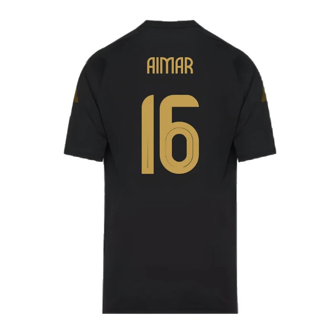 2024-2025 Argentina Pre-Match Shirt (Black) - Kids (AIMAR 16) — Buy Online