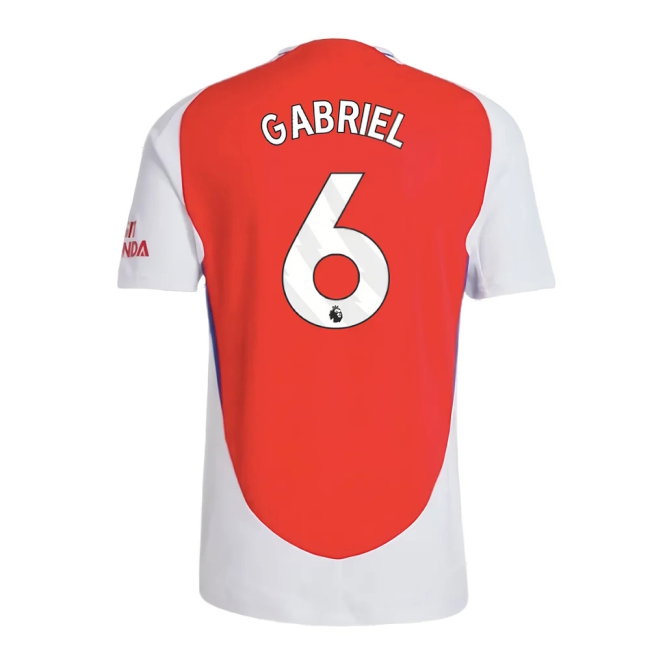 2024-2025 Arsenal Player Version Home Shirt (Gabriel 6) — Buy Online