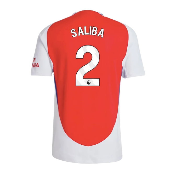 2024-2025 Arsenal Player Version Home Shirt (Saliba 2) — Buy Online