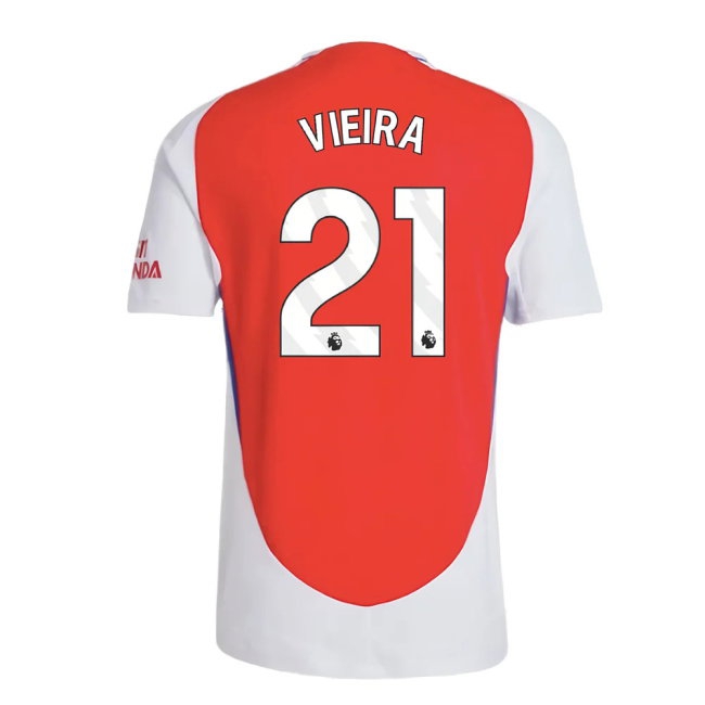 2024-2025 Arsenal Player Version Home Shirt (Vieira 21) — Shop Now