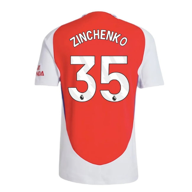 2024-2025 Arsenal Player Version Home Shirt (Zinchenko 35) — Shop Now
