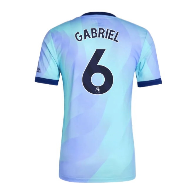 2024-2025 Arsenal Player Version Third Shirt (Gabriel 6) — Shop Online