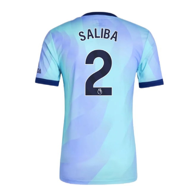 2024-2025 Arsenal Player Version Third Shirt (Saliba 2) — Buy Now