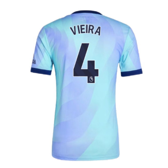 2024-2025 Arsenal Player Version Third Shirt (Vieira 4) — Buy Online