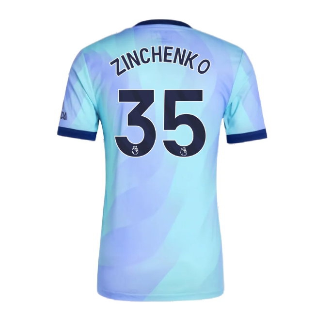 2024-2025 Arsenal Player Version Third Shirt (Zinchenko 35) — Shop Now