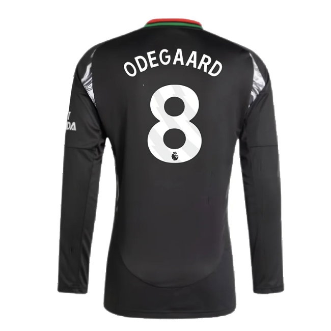 2024-2025 Arsenal Away Long Sleeve Shirt (Odegaard 8) — Shop Online