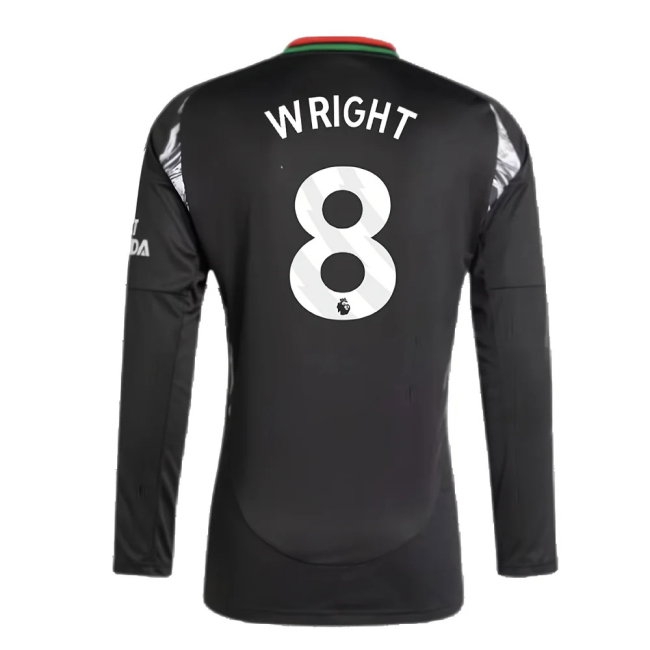 2024-2025 Arsenal Away Long Sleeve Shirt (Wright 8) — Shop Now