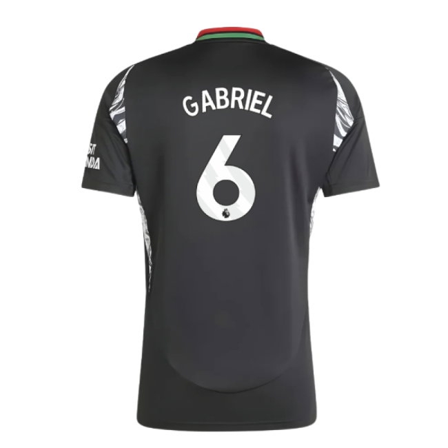 2024-2025 Arsenal Away Shirt (Gabriel 6) — Shop Now