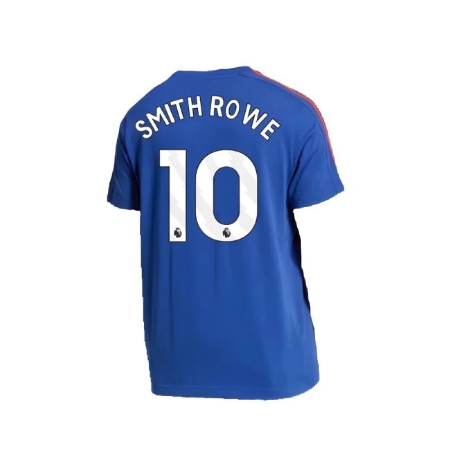 2024-2025 Arsenal DNA Tee (Victory Blue) (Smith Rowe 10) — Buy Online