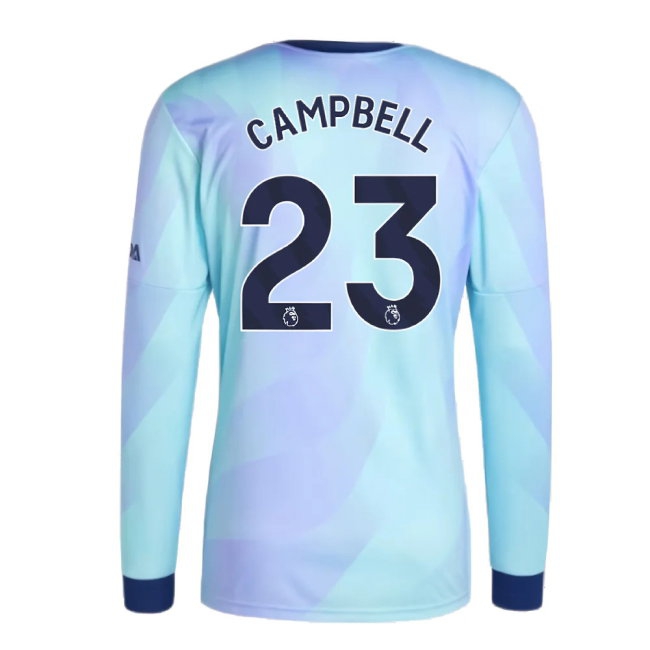 2024-2025 Arsenal Long Sleeve Third Shirt (Campbell 23) — Buy Online