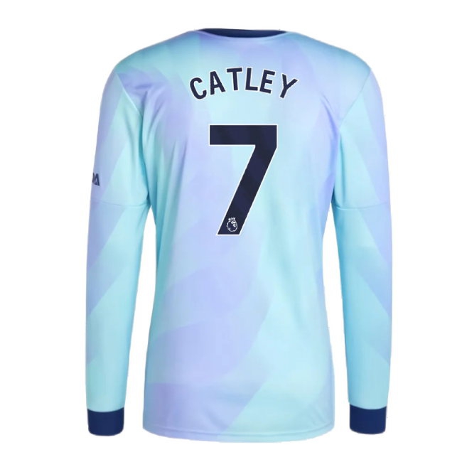 2024-2025 Arsenal Long Sleeve Third Shirt (Catley 7) — Shop Online