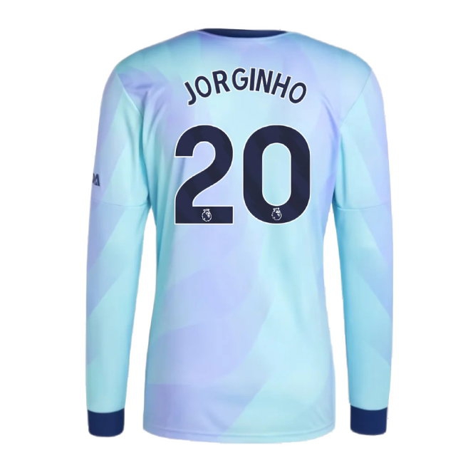 2024-2025 Arsenal Long Sleeve Third Shirt (Jorginho 20) — Shop Online