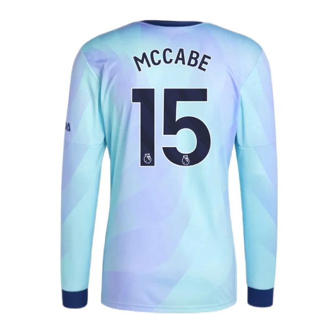 2024-2025 Arsenal Long Sleeve Third Shirt (McCabe 15) — Buy Now