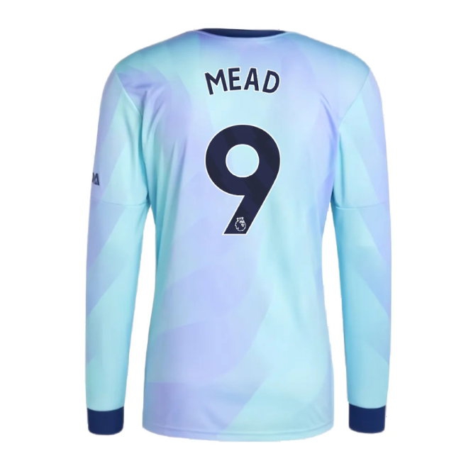 2024-2025 Arsenal Long Sleeve Third Shirt (Mead 9) — Shop Now