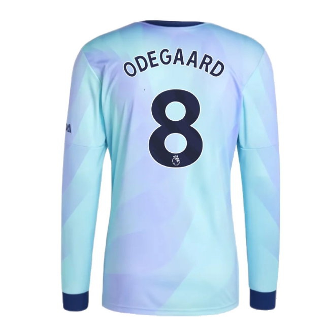 2024-2025 Arsenal Long Sleeve Third Shirt (Odegaard 8) — Buy Online