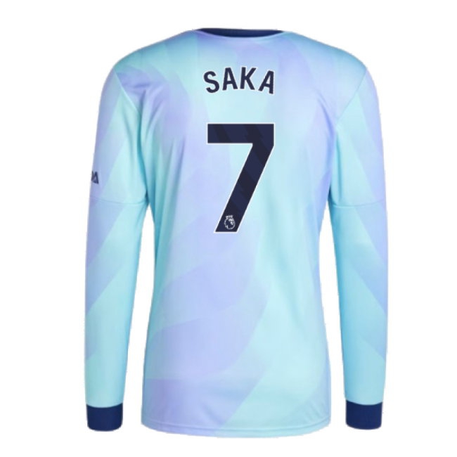 2024-2025 Arsenal Long Sleeve Third Shirt (Saka 7) — Buy Now