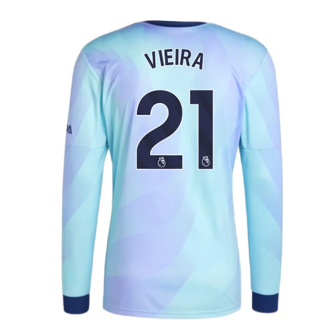 2024-2025 Arsenal Long Sleeve Third Shirt (Vieira 21) — Shop Online