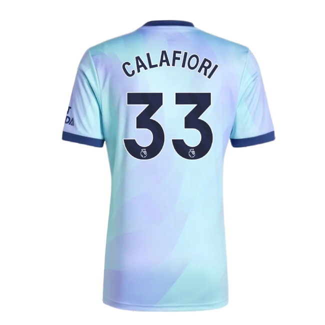 2024-2025 Arsenal Third Shirt (Calafiori 33) — Buy Now