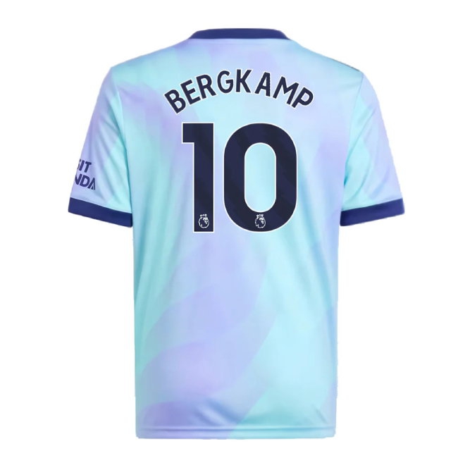 2024-2025 Arsenal Third Shirt (Kids) (Bergkamp 10) — Buy Now