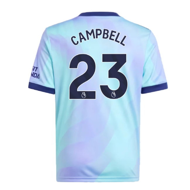 2024-2025 Arsenal Third Shirt (Kids) (Campbell 23) — Shop Now