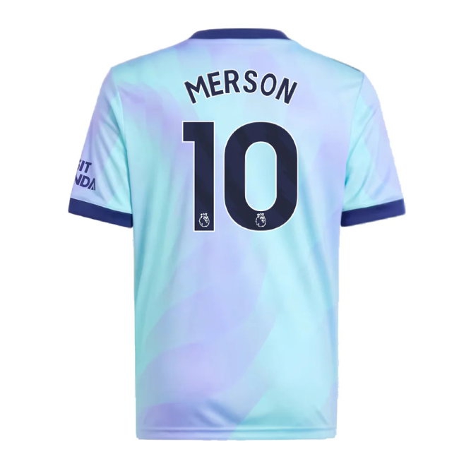 2024-2025 Arsenal Third Shirt (Kids) (Merson 10) — Buy Online