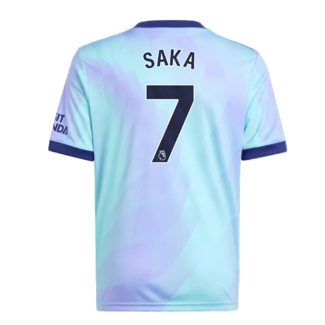 2024-2025 Arsenal Third Shirt (Kids) (Saka 7) — Buy Now