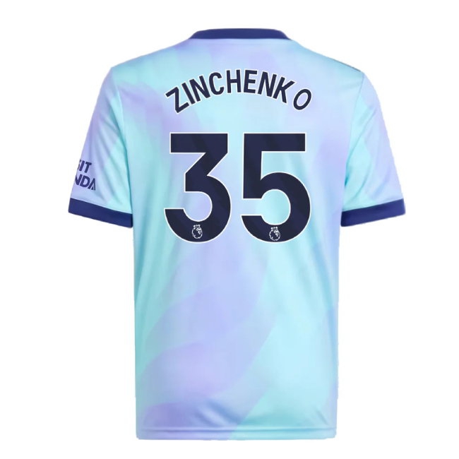 2024-2025 Arsenal Third Shirt (Kids) (Zinchenko 35) — Shop Now