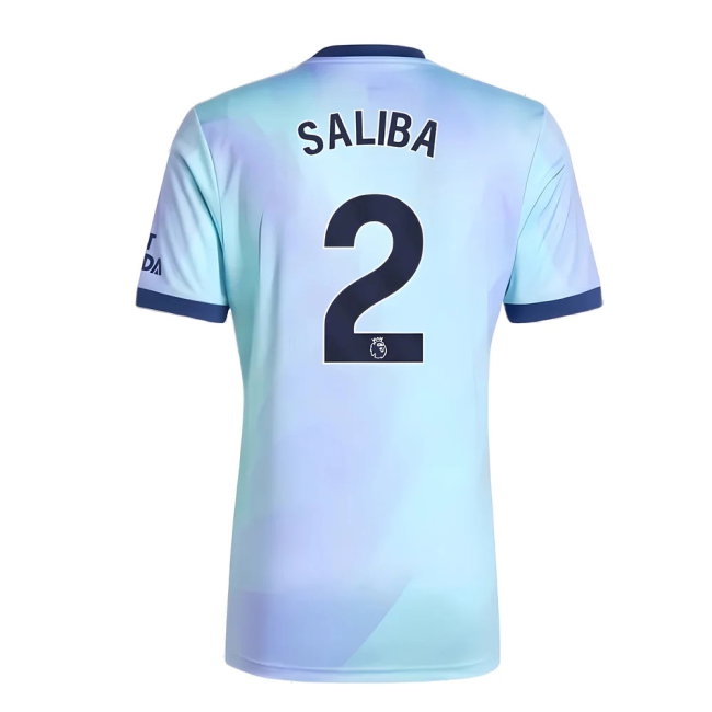 2024-2025 Arsenal Third Shirt (Saliba 2) — Buy Now