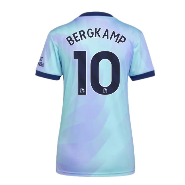 2024-2025 Arsenal Third Shirt (Womens) (Bergkamp 10) — Shop Now