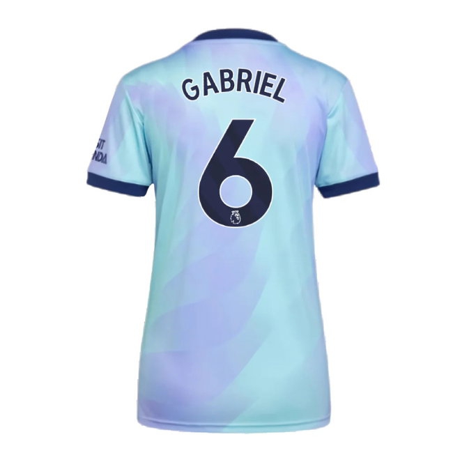 2024-2025 Arsenal Third Shirt (Womens) (Gabriel 6) — Shop Now