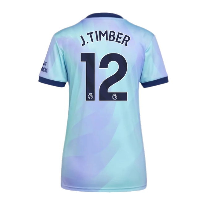 2024-2025 Arsenal Third Shirt (Womens) (J.Timber 12) — Shop Now