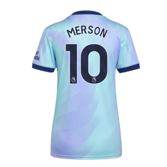 2024-2025 Arsenal Third Shirt (Womens) (Merson 10) — Shop Online
